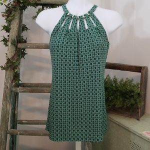 WHBM sexy halter peekaboo top